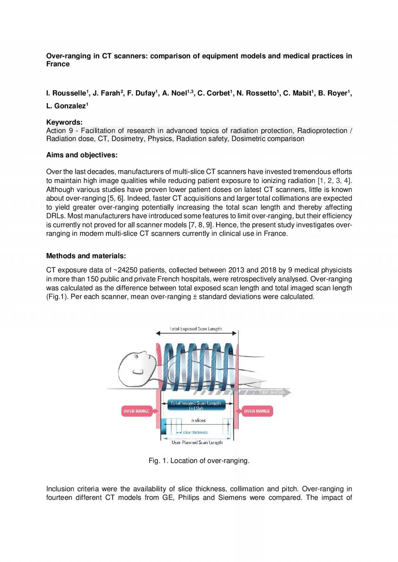 PDF-Overranging in CT scanners comparison of equipment models and medica