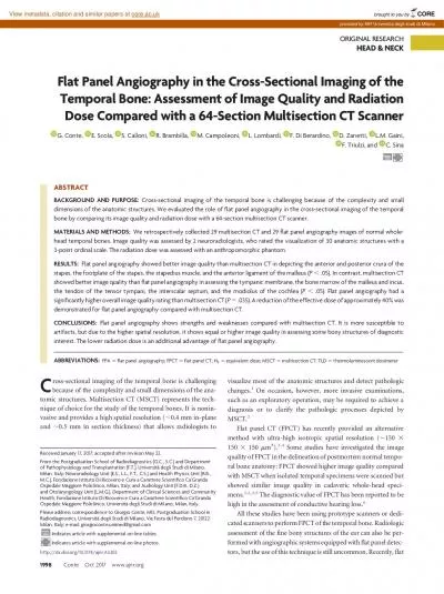 ORIGINALRESEARCHHEADNECKFlatPanelAngiographyintheCrossSectionalImagi