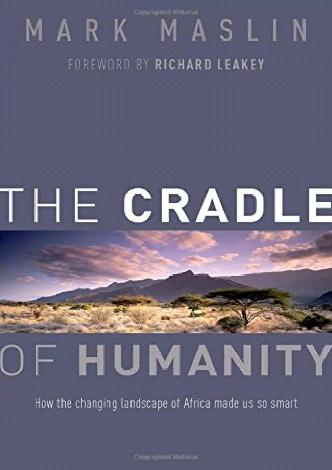 (BOOS)-The Cradle of Humanity: How the Changing Landscape of Africa Made Us So Smart