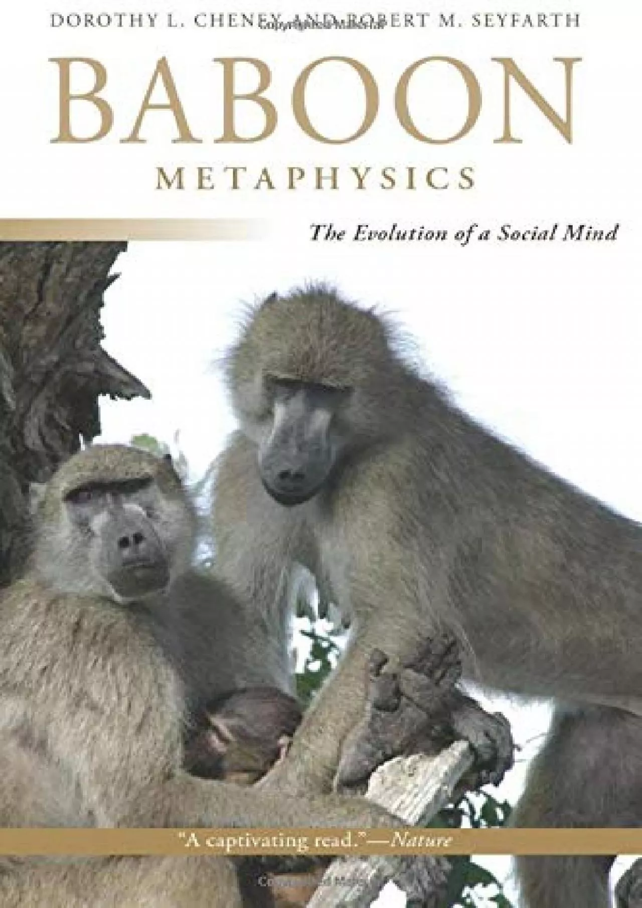 PDF-(BOOS)-Baboon Metaphysics: The Evolution of a Social Mind