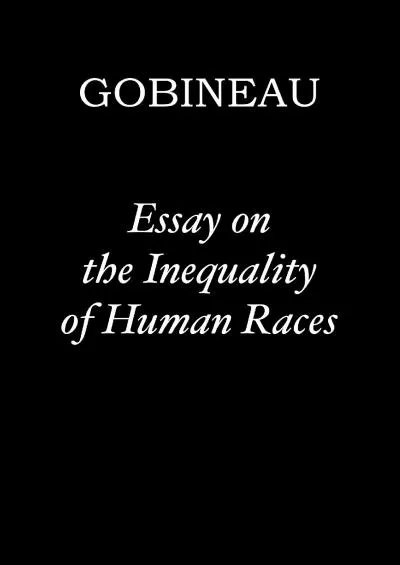 (EBOOK)-Essay on the Inequality of Human Races