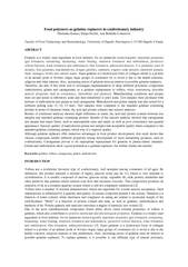 Food polymers as gelatinereplacers in confectionary industryDraž