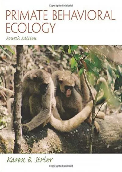 (READ)-Primate Behavioral Ecology (4th Edition)