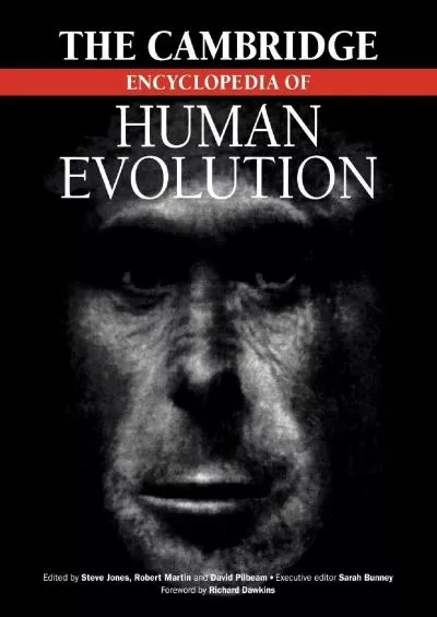 (READ)-The Cambridge Encyclopedia of Human Evolution (Cambridge Reference Book)