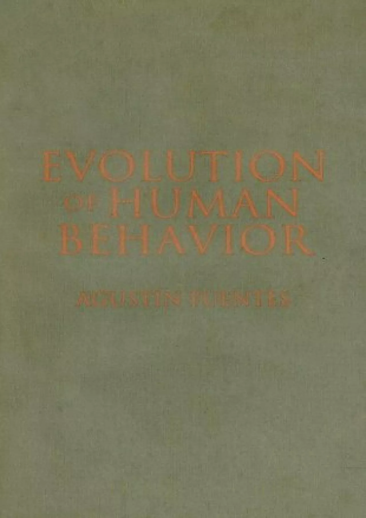 PDF-(EBOOK)-Evolution of Human Behavior