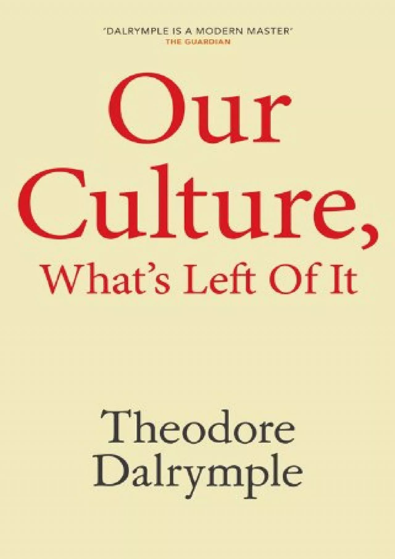 PDF-(BOOS)-Our Culture, What\'s Left Of It