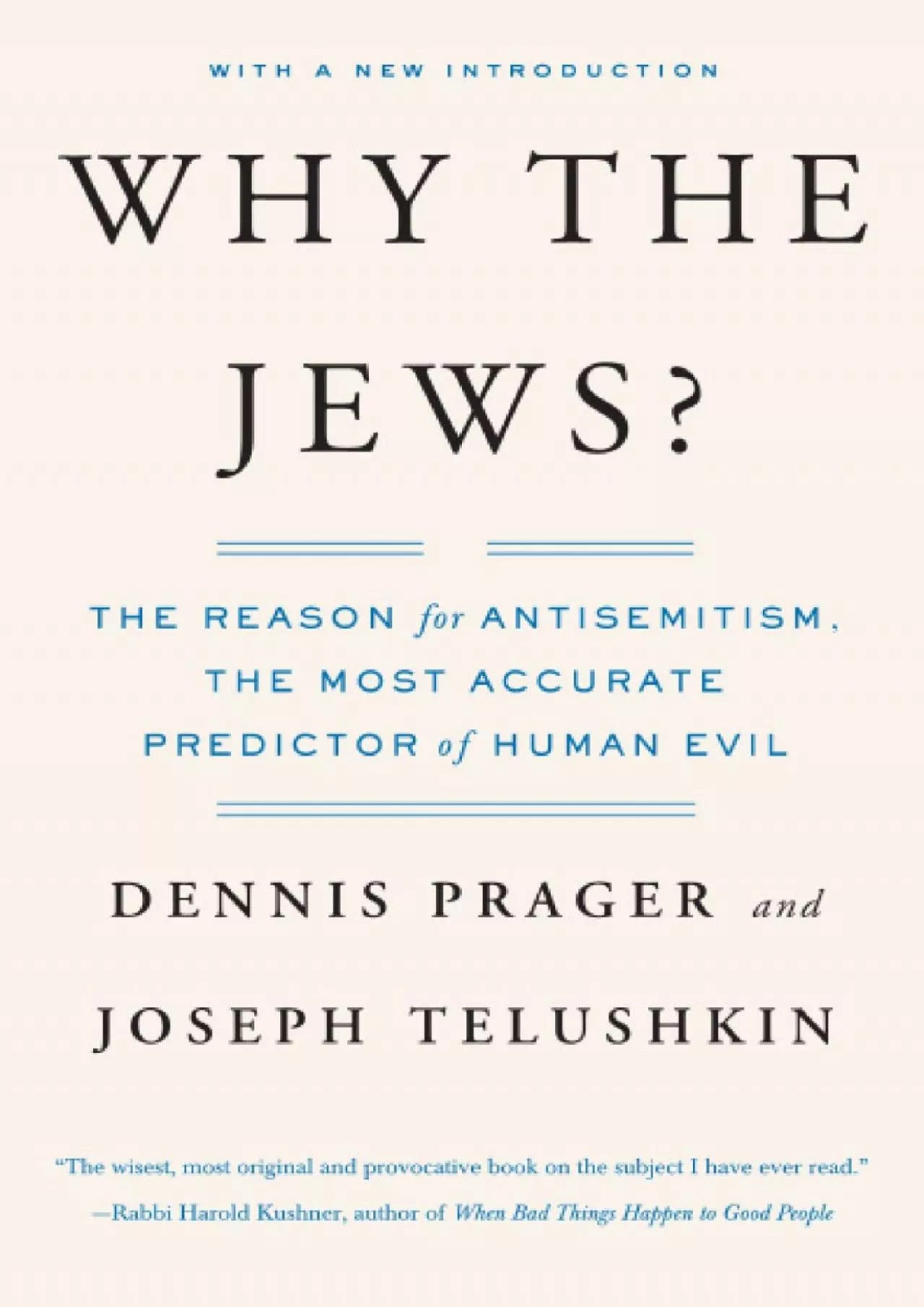 PDF-(BOOS)-Why the Jews?: The Reason for Antisemitism