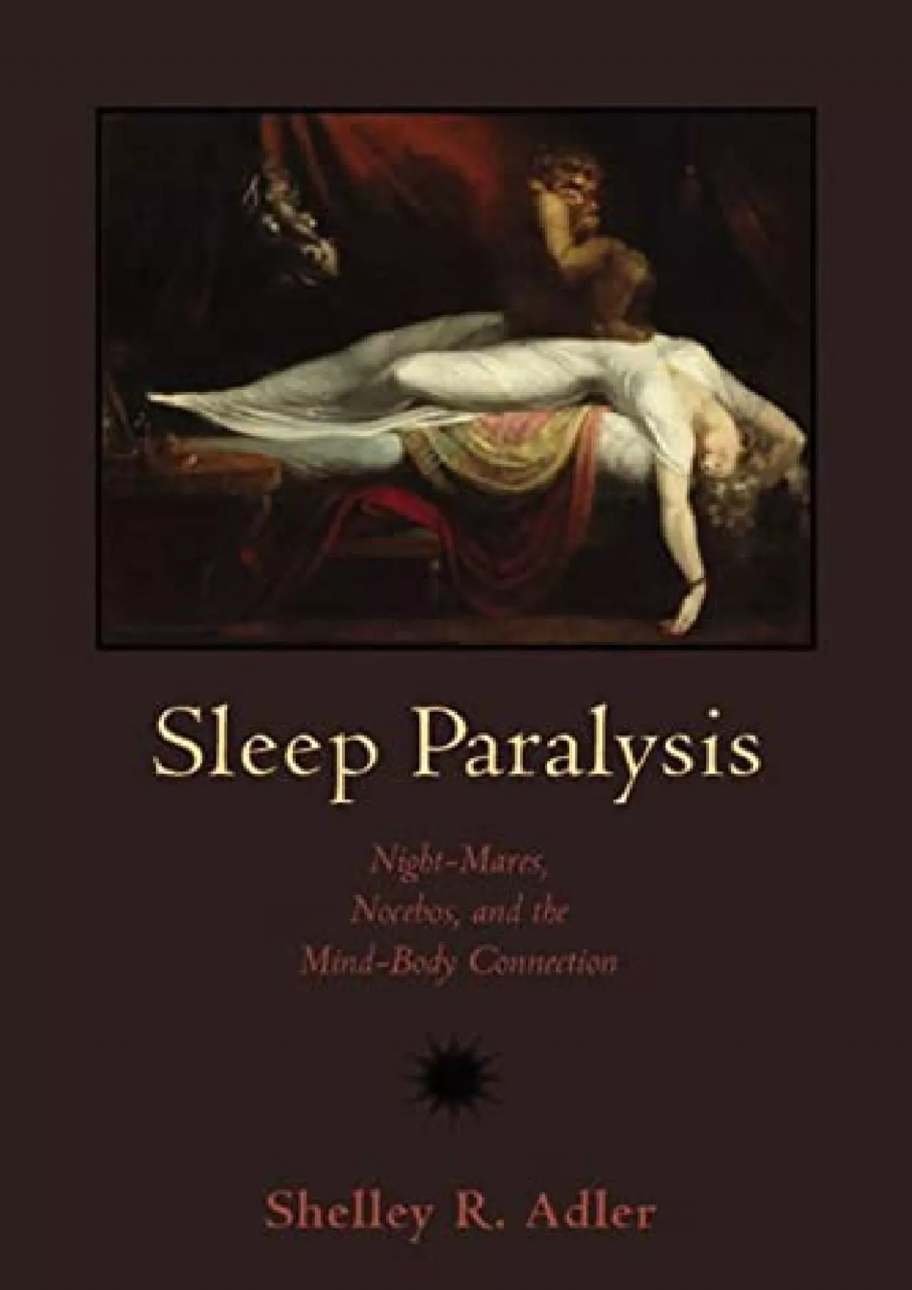 (BOOS)-Sleep Paralysis: Night-mares, Nocebos, and the Mind-Body Connection (Studies in
