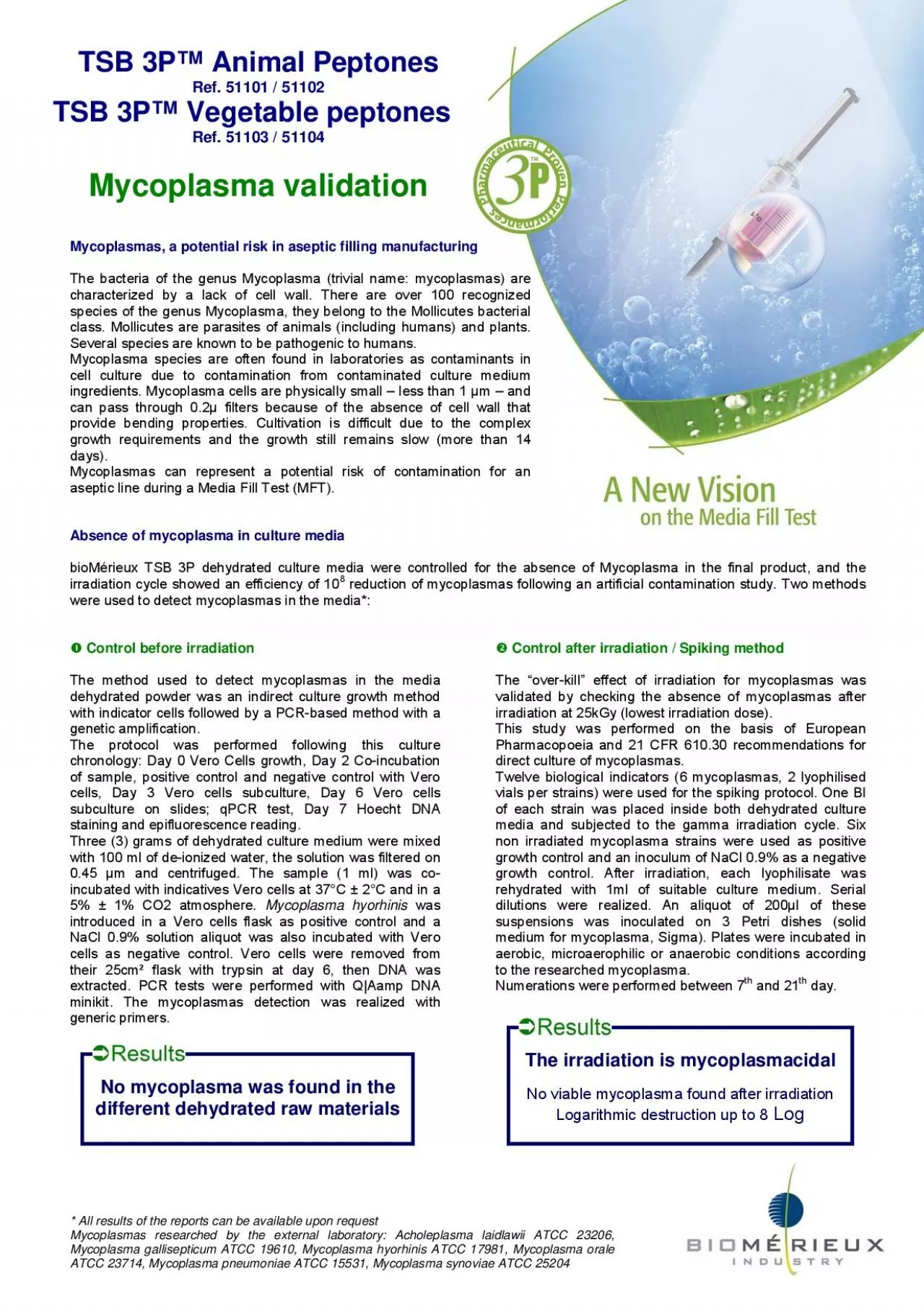 PDF-Ref 51101 51102 Mycoplasmas a potential risk in aseptic filling ma