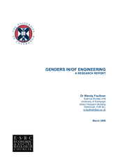 GENDERS IN/OF ENGINEERING A RESEARCH REPORT