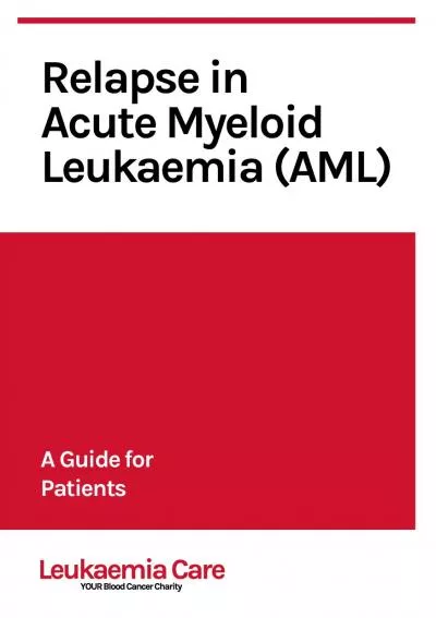 Relapse in Acute Myeloid