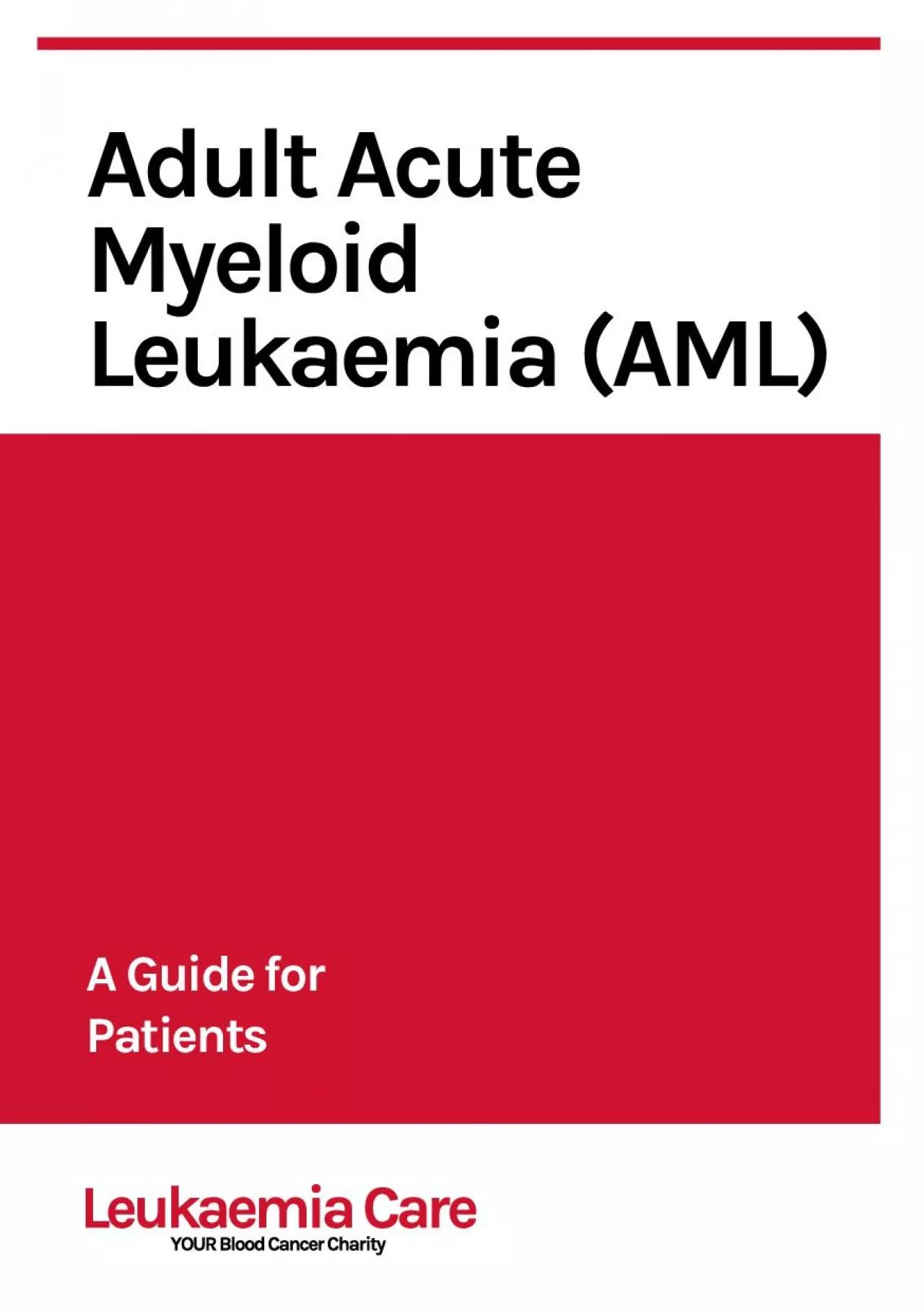 PDF-Adult Acute Myeloid