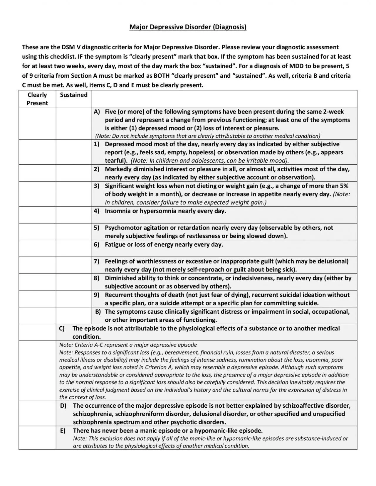 PDF-diagnosticforMajorDisorderPleasereviewdiagnosticassessmentpresentthe