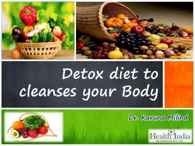 Detox diet to