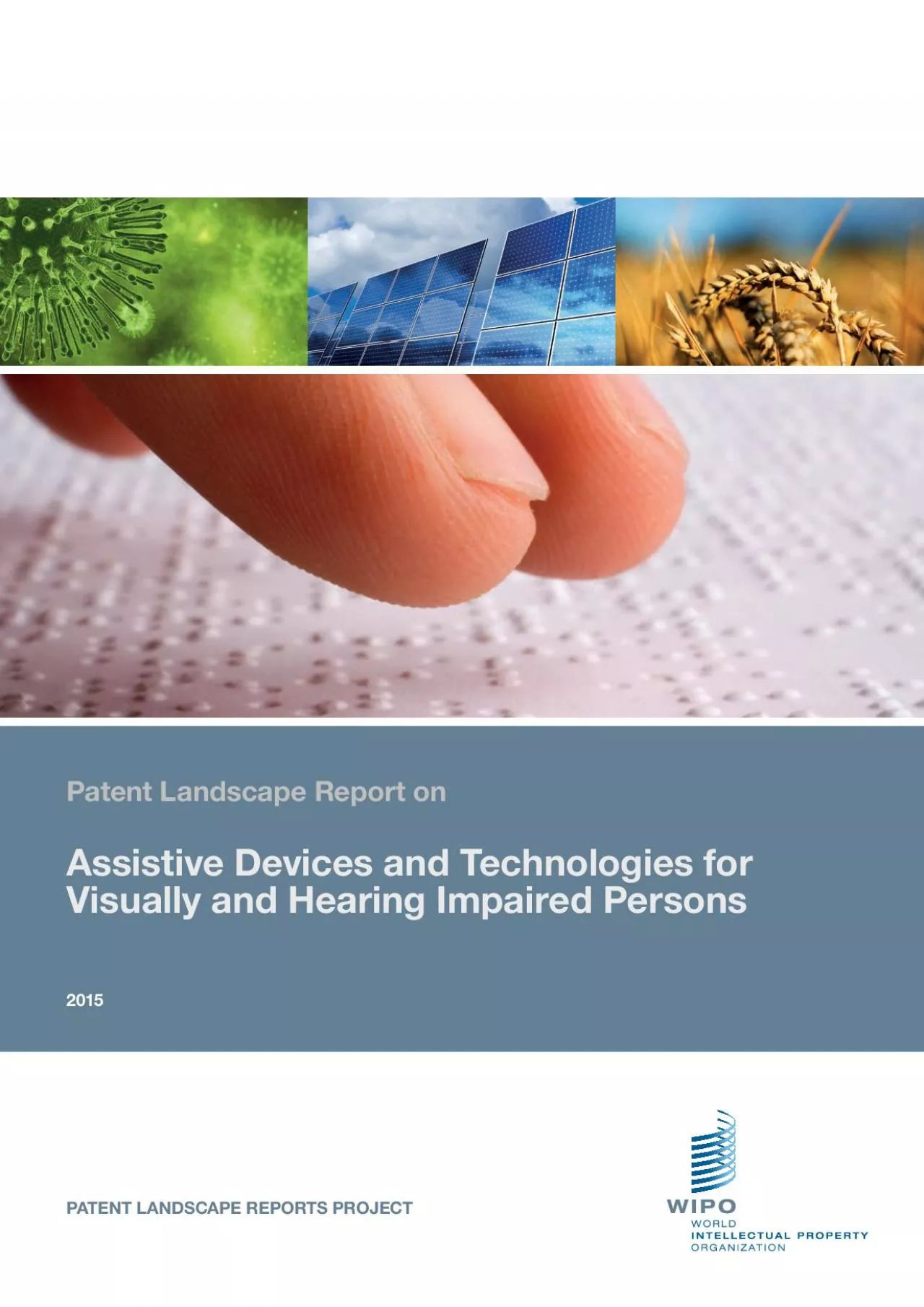 PDF-Patent Landscape Report on Assistive Devices for Visually and Hearing