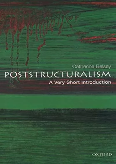 (BOOS)-Poststructuralism: A Very Short Introduction