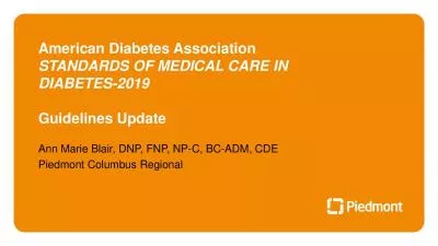 American Diabetes Association