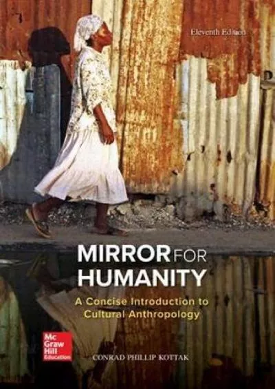 (READ)-Mirror for Humanity: A Concise Introduction to Cultural Anthropology