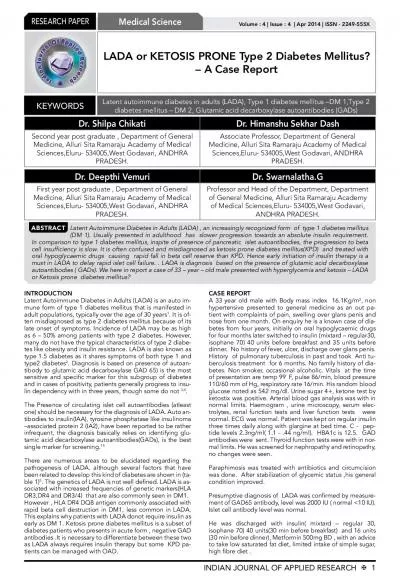 INDIAN JOURNAL OF APPLIED RESEARCH  1