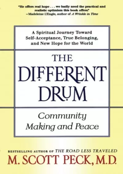 (BOOS)-The Different Drum: Community Making and Peace