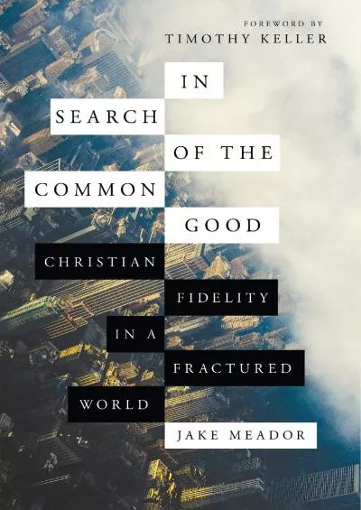 (READ)-In Search of the Common Good: Christian Fidelity in a Fractured World