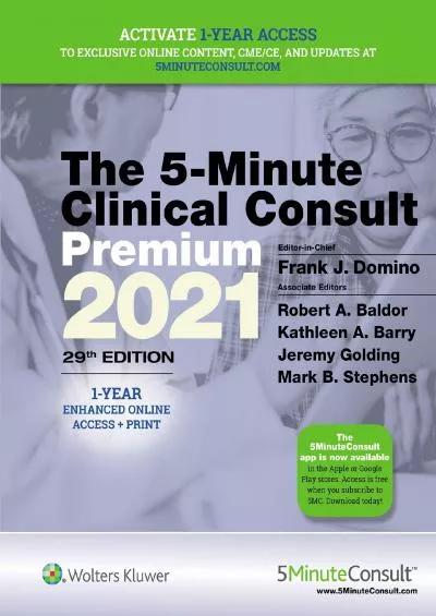 (EBOOK)-5-Minute Clinical Consult 2021 Premium: 1-Year Enhanced Online Access + Print