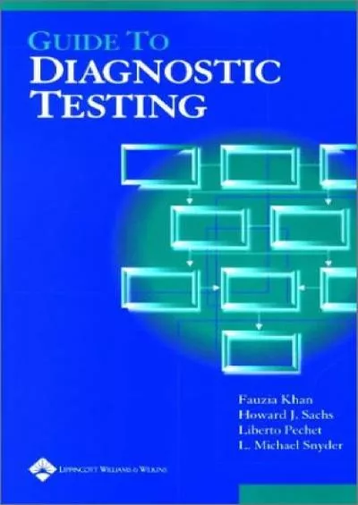 (DOWNLOAD)-Guide to Diagnostic Testing