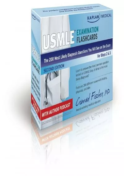 (BOOS)-Kaplan Medical USMLE Examination Flashcards: The 200 Most Likely Diagnosis Questions