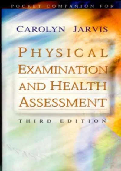 (DOWNLOAD)-Pocket Companion for Physical Examination and Health Assessment