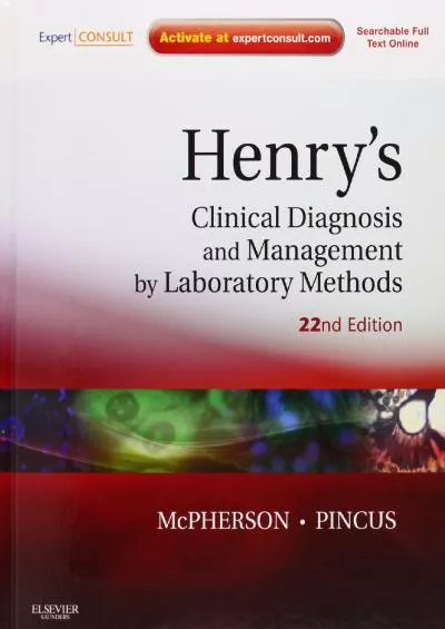 (BOOS)-Henry\'s Clinical Diagnosis and Management by Laboratory Methods