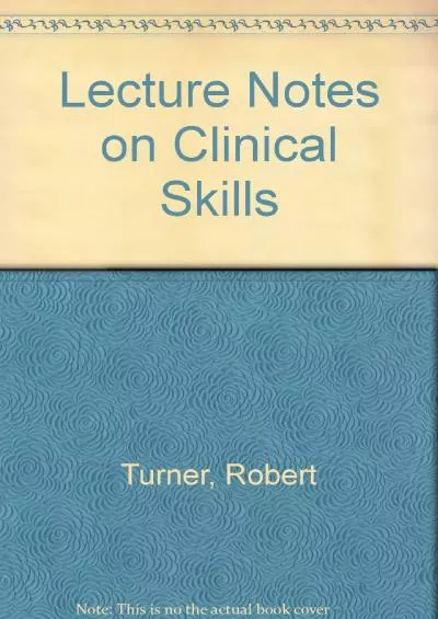 (EBOOK)-Lecture Notes on Clinical Skills