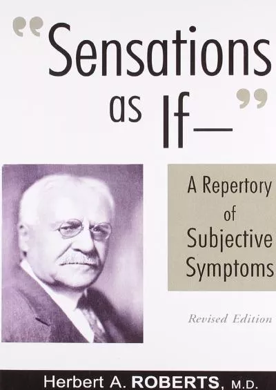 (READ)-Sensations As If: A Repertory of Subjective Symptoms