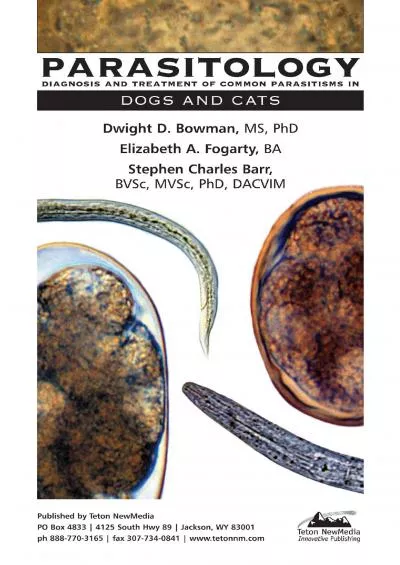 (BOOK)-Parasitology: Diagnosis and Treament of Common Parasitisms in Dogs and Cats