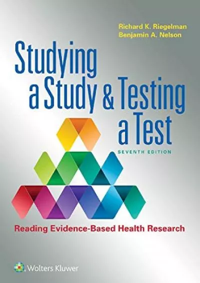 (EBOOK)-Studying a Study and Testing a Test