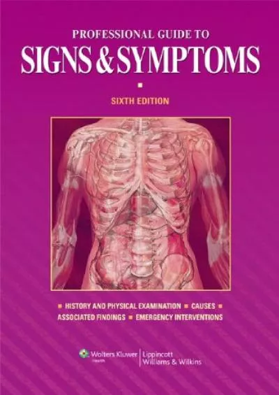 (EBOOK)-Professional Guide to Signs and Symptoms (Professional Guide Series)