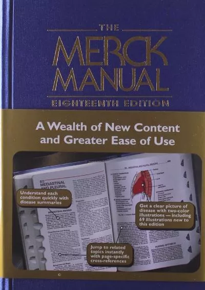 (EBOOK)-The Merck Manual of Diagnosis and Therapy, 18th Edition