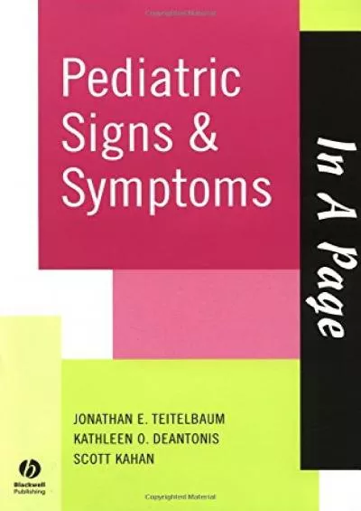 (READ)-In A Page Pediatric Signs & Symptoms (In a Page Series)