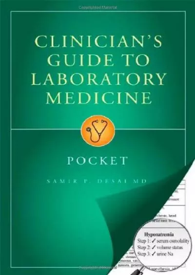 (EBOOK)-Clinician\'s Guide to Laboratory Medicine: Pocket