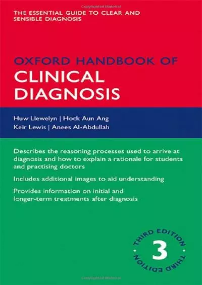 (READ)-Oxford Handbook of Clinical Diagnosis (Oxford Medical Handbooks)