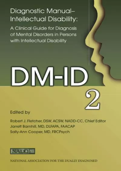 (EBOOK)-Diagnostic Manual - Intellectual Disability: A Clinical Guide for Diagnosis (DM-ID-2)