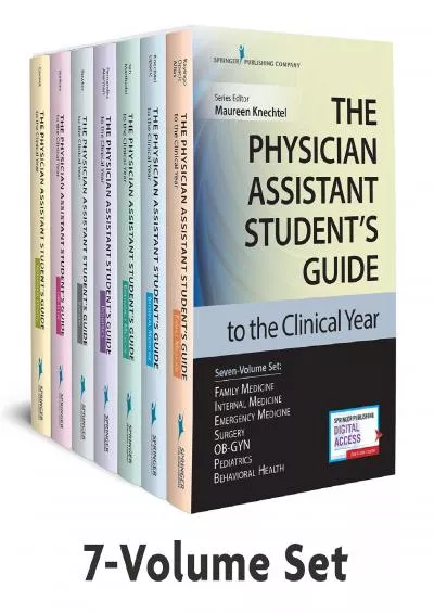 (EBOOK)-The Physician Assistant Student’s Guide to the Clinical Year Seven-Volume Set: With Free Online Access!