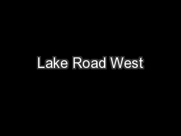 Lake Road West