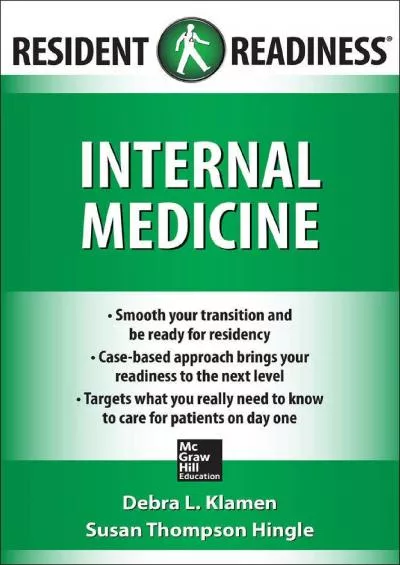(READ)-Resident Readiness Internal Medicine