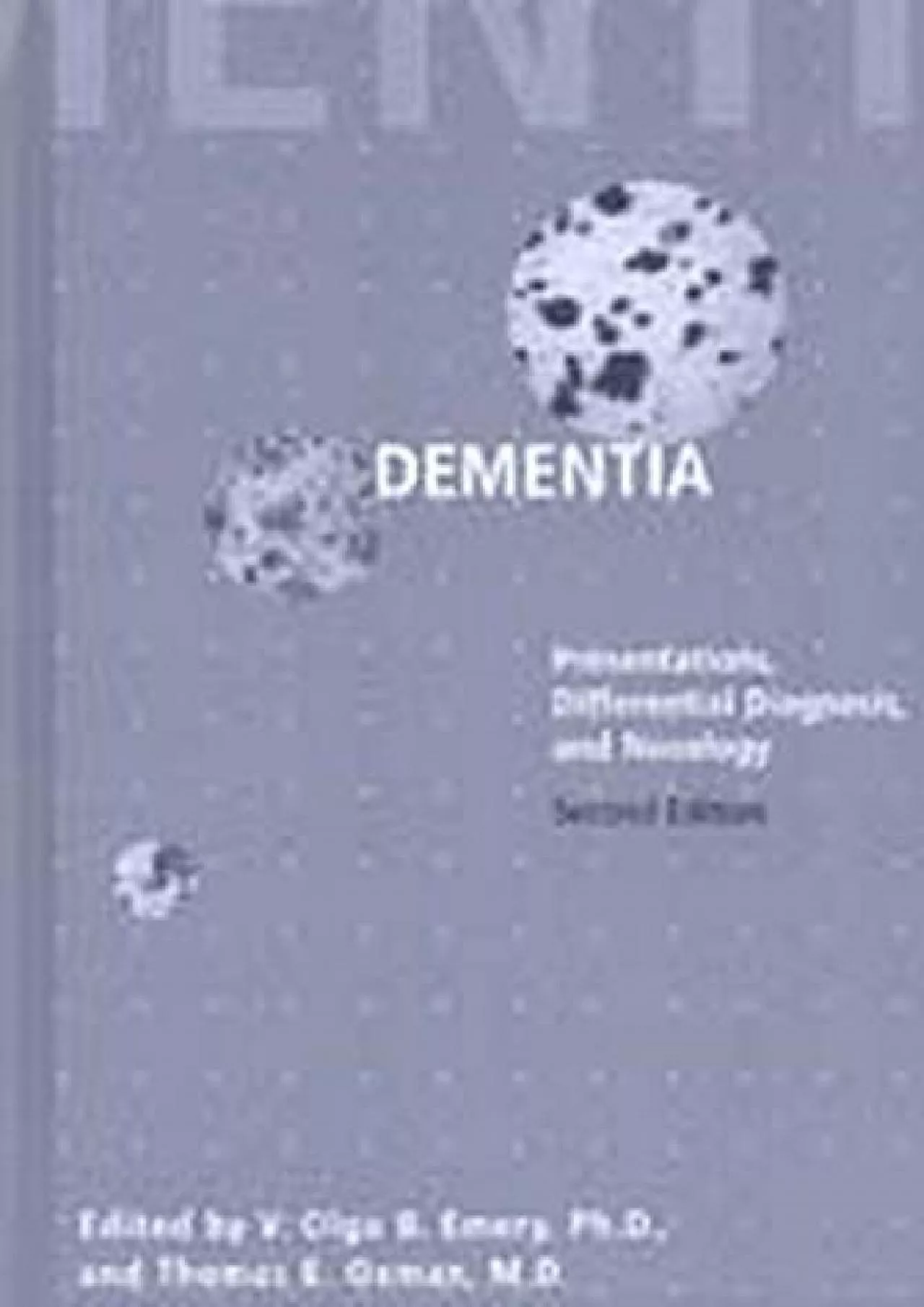 PDF-(BOOK)-Dementia: Presentations, Differential Diagnosis, and Nosology (The Johns Hopkins