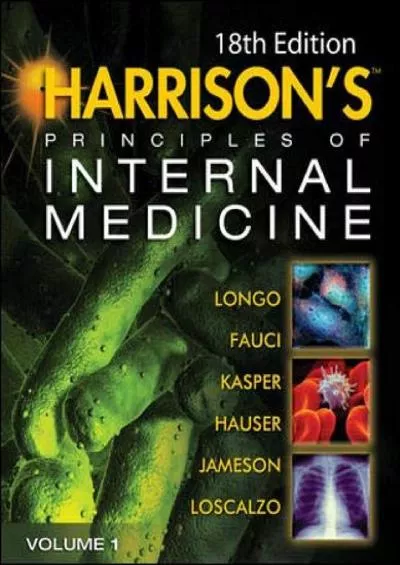 (BOOK)-Harrison\'s Principles of Internal Medicine: Volumes 1 and 2, 18th Edition