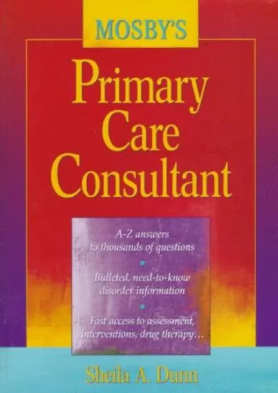 (DOWNLOAD)-Mosby\'s Primary Care Consultant