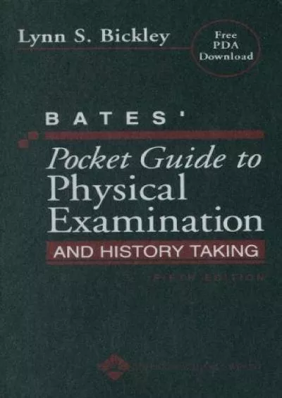 (READ)-Bates\' Pocket Guide to Physical Examination And History Taking