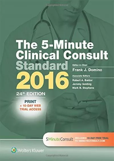 (BOOK)-The 5-Minute Clinical Consult Standard 2016