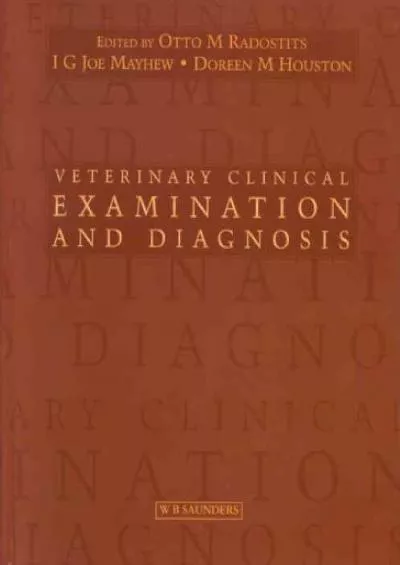 (BOOS)-Veterinary Clinical Examination and Diagnosis