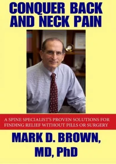 (BOOK)-CONQUER BACK and NECK PAIN